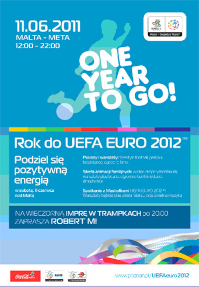 One Year To Go/Rok do UEFA EURO 2012™ - wielka fiesta na Malcie