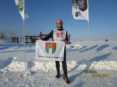 Ukończyła Baikal Ice Marathon