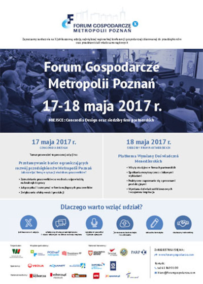 X Forum Gospodarcze Metropolii Poznań
