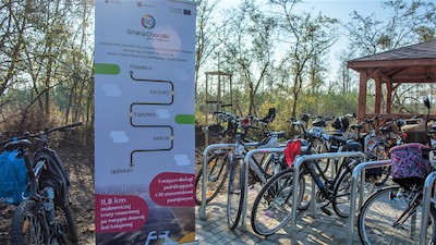 Rozbudowa systemu tras rowerowych w gminie Oborniki - odcinek od Stobnicy do Obornik wraz z infrastrukturą rowerową i oświetleniem